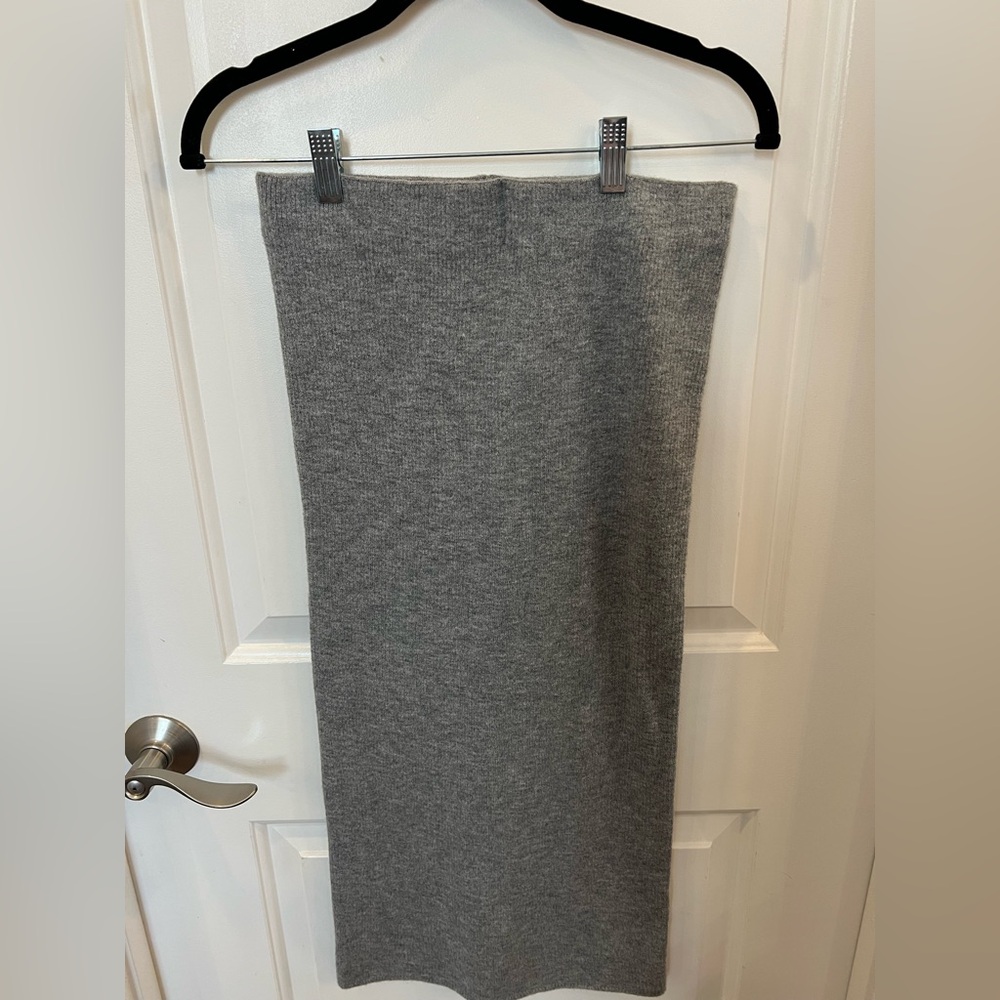 NWT Zara ribbed midi skirt